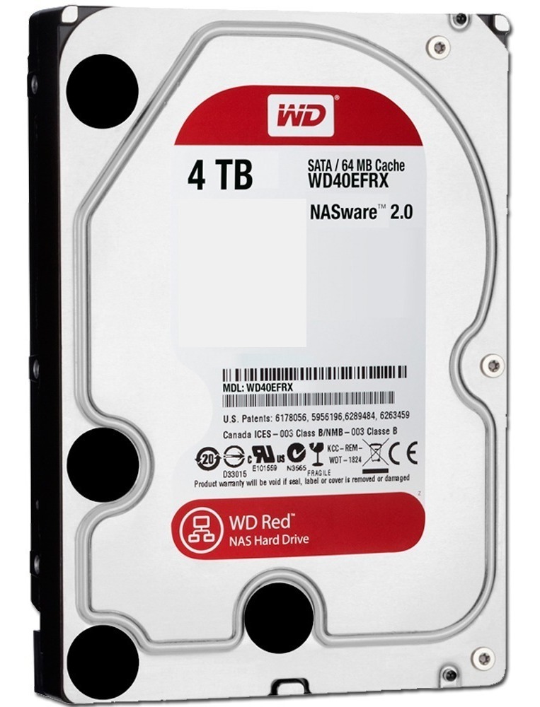 DISCO DURO INTERNO 3.5" RED 4TB SATA 6 GB/S 64M