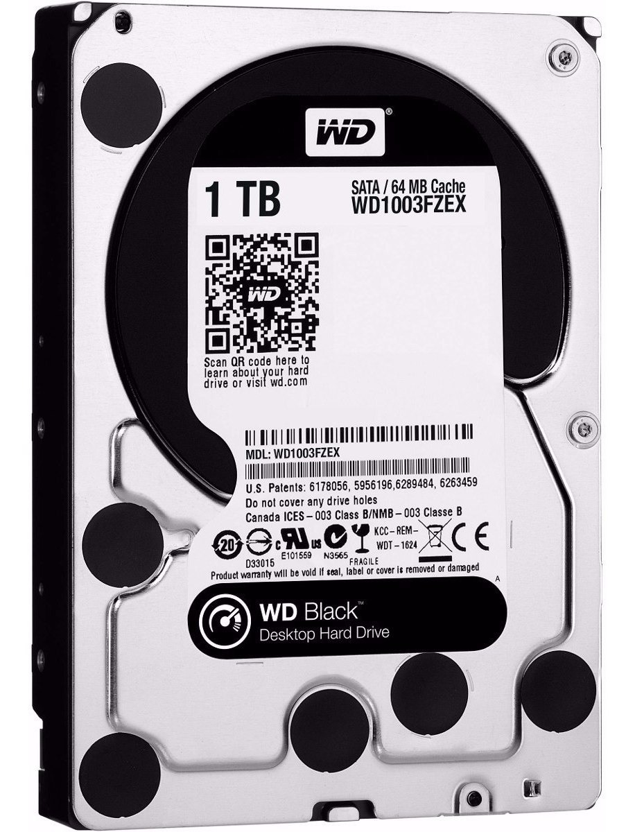 DISCO INTERNO NOTEBOOK BLACK 1TB SATA 6 GB/S 32M