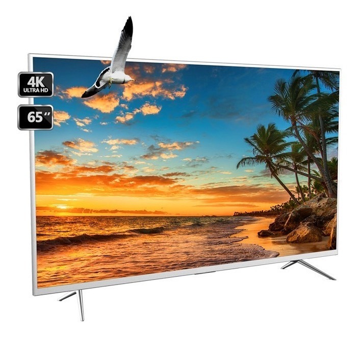 SMART TV LED 65" UHD 4K  KODAK  MATERIAL DEL MARCO: ALUMINIO