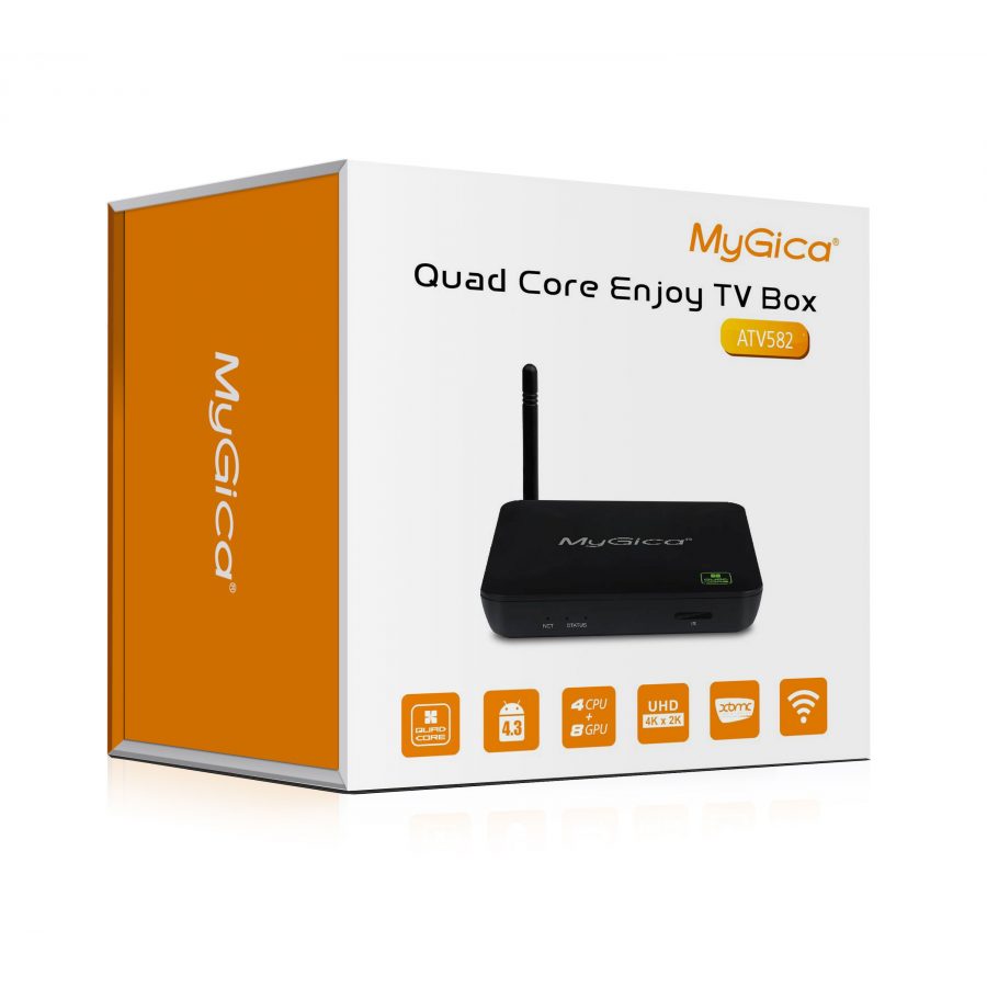 SMART TV BOX MYGICA ANDROID 4K 329X NETFLIX YOU TUBE HI END